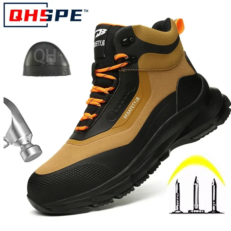 Men'S Shoes Water Resistant - Anti Splash Wasser Sicherheitsschuhe Männer Tragen