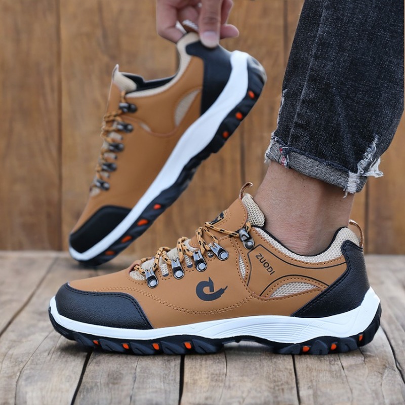 Men Shoes Elegant - Wanderstiefel für Herren, schwarze Turnschuhe, wasserdichte