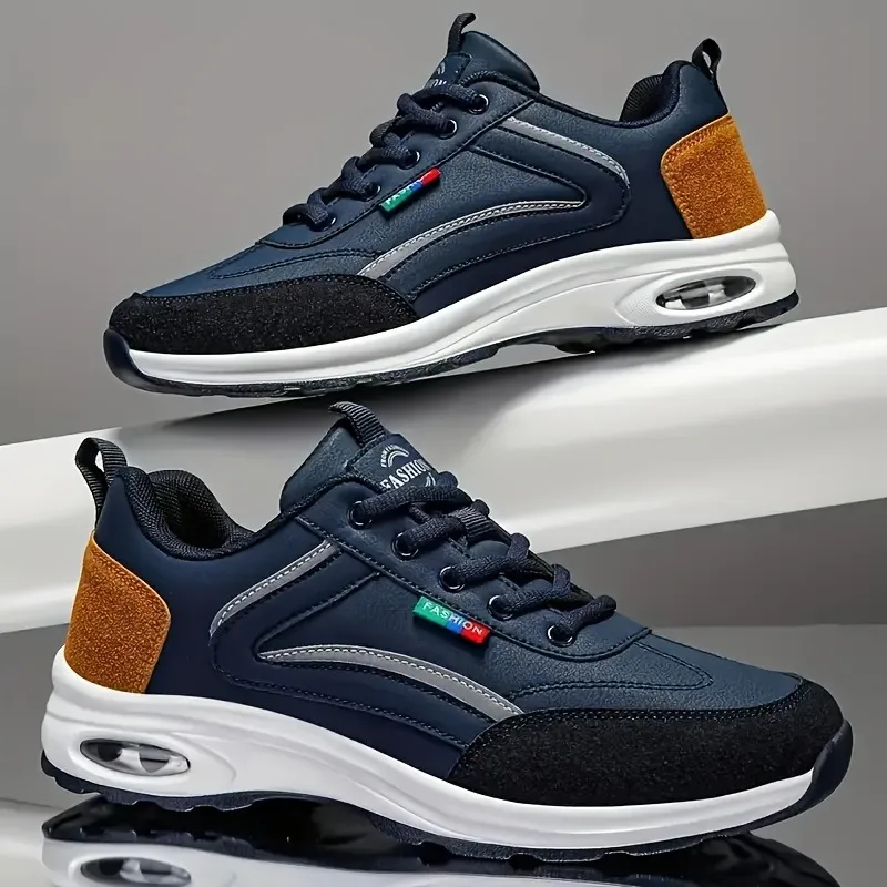 Men'S Shoes With Velcro - Outdoor-Wanderschuhe für Herren, atmungsaktiv, stoßdämpfend, verstärkte