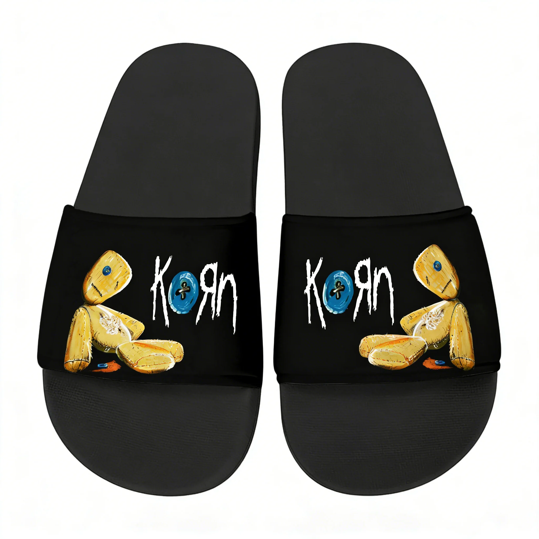 Men'S Shoes In Style - Korn Rock Band Hausschuhe, Wasserschuhe, Rock-Sänger-Sandalen