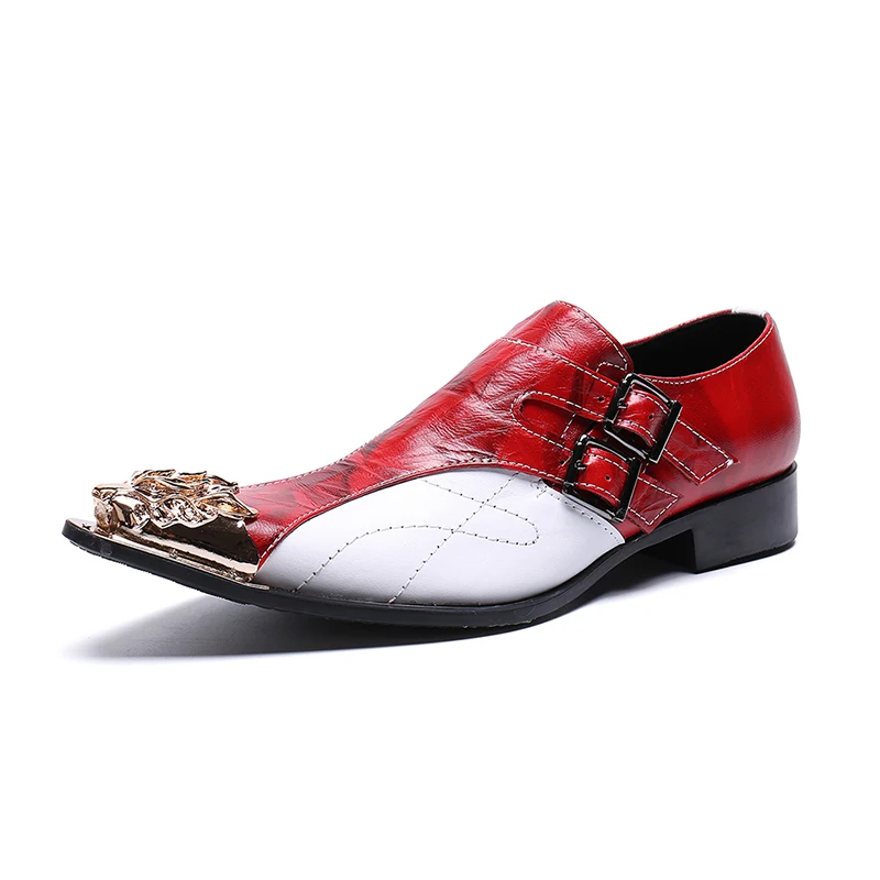 Men Shoes Elegant - Luxus Männer Echtes Leder Loafers beleg