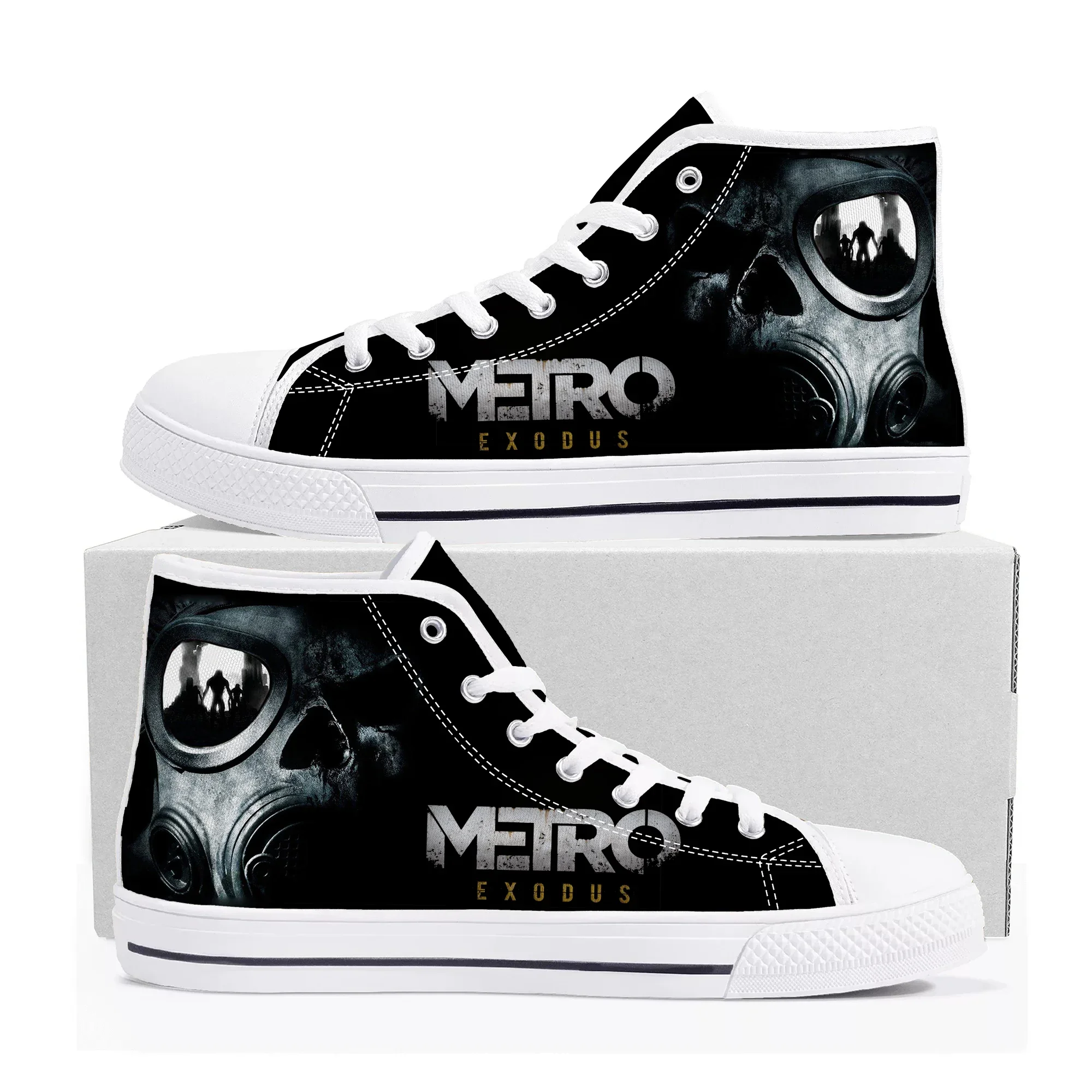 Men Shoes Metro - Metro Exodus High-Top-Sneaker, Cartoon-Spiel, für Herren