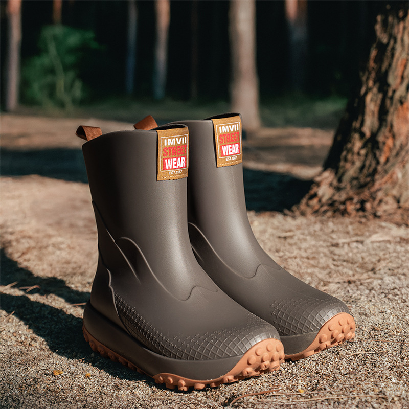 Men'S Shoes Water Resistant - Wasserdichte Outdoor-Schuhe für Herren, rutschfeste Regenstiefel