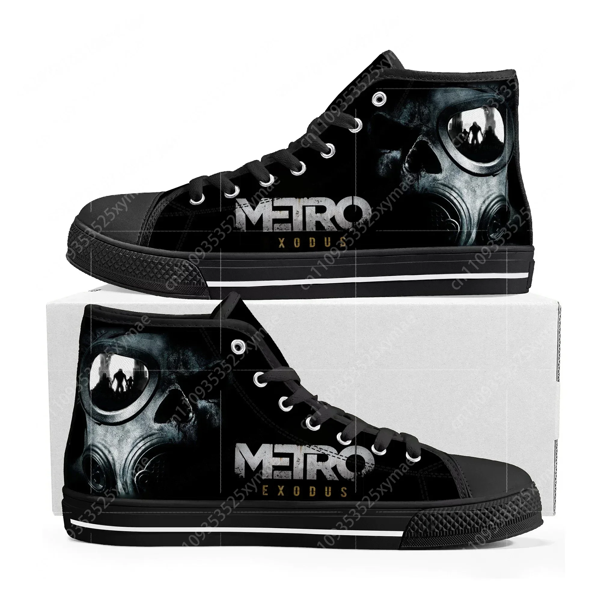 Men Shoes Metro - Metro Exodus High-Top-Sneaker, Cartoon-Spiel, für Herren