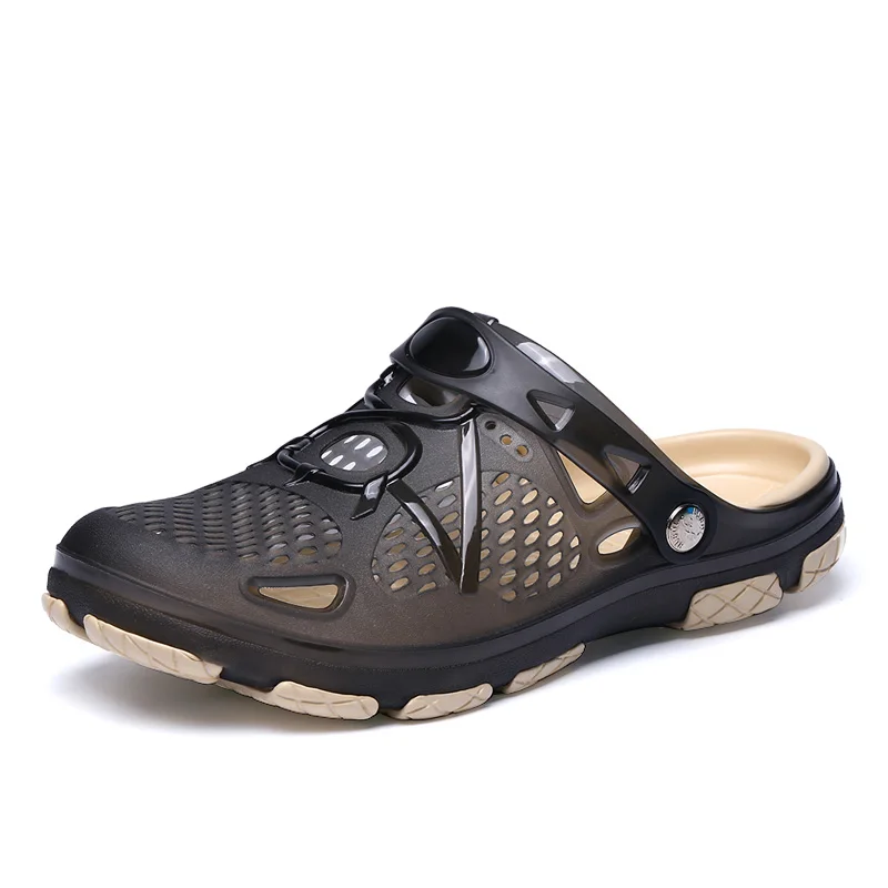 Men'S Shoes Cloud - Herren-Freizeitsandalen, modische Hausschuhe, rutschfeste, atmungsaktive Slides,