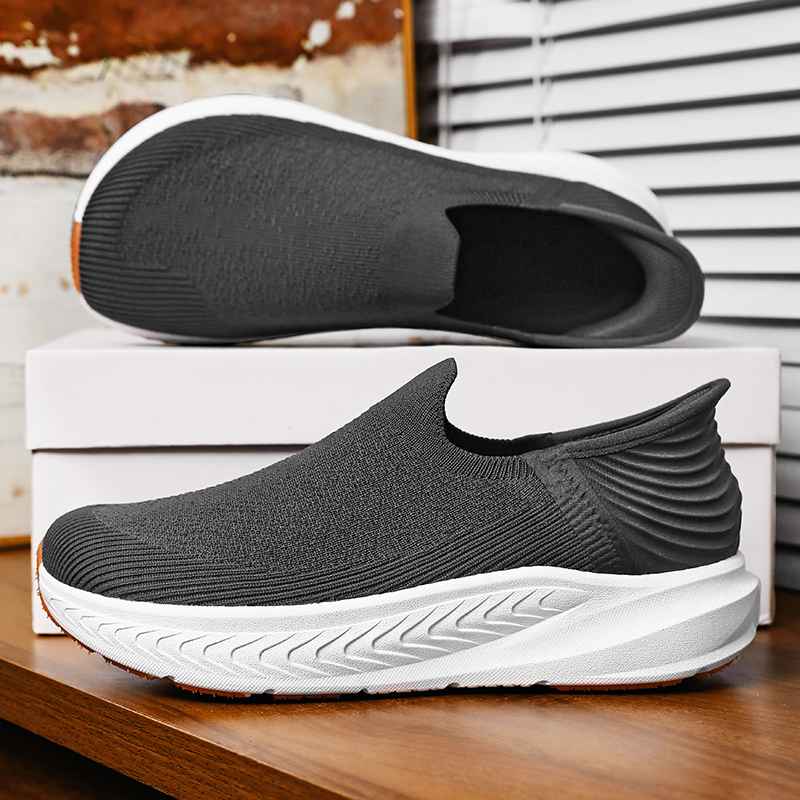 Men'S Shoes With Wide Toe Box - Herren-Slipper Barfußschuhe Übergröße Breiter Zehenbereich Zero