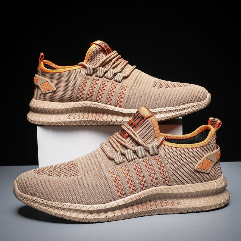 Men'S Shoes Half Cut - 2026 Atmungsaktive Mesh-Laufschuhe für Herren, leichte