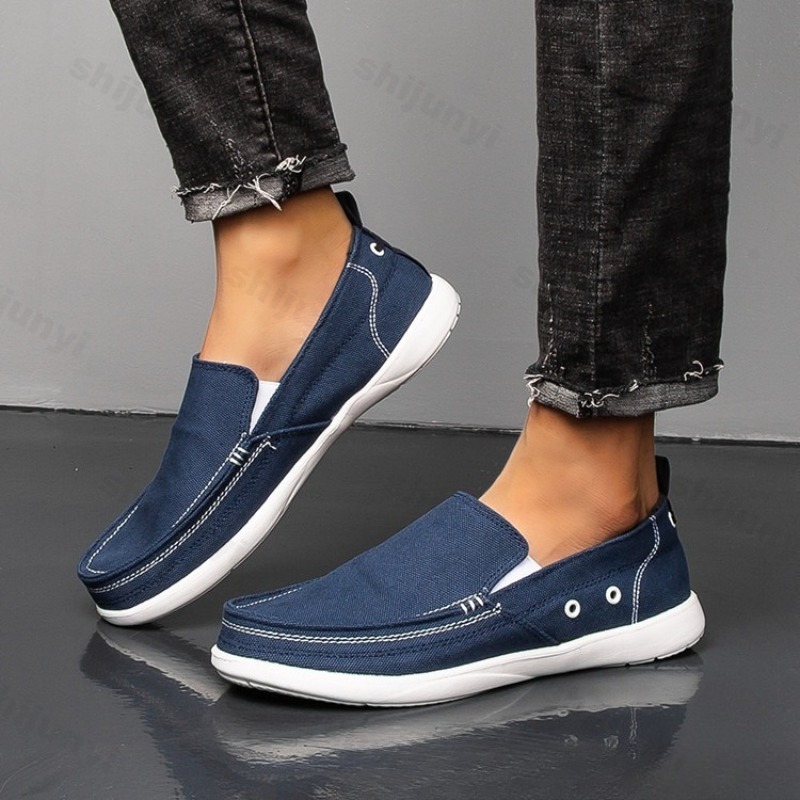 Men'S Shoes Low Top - Herbst Männer Leinwand Casual Schuhe 2025,