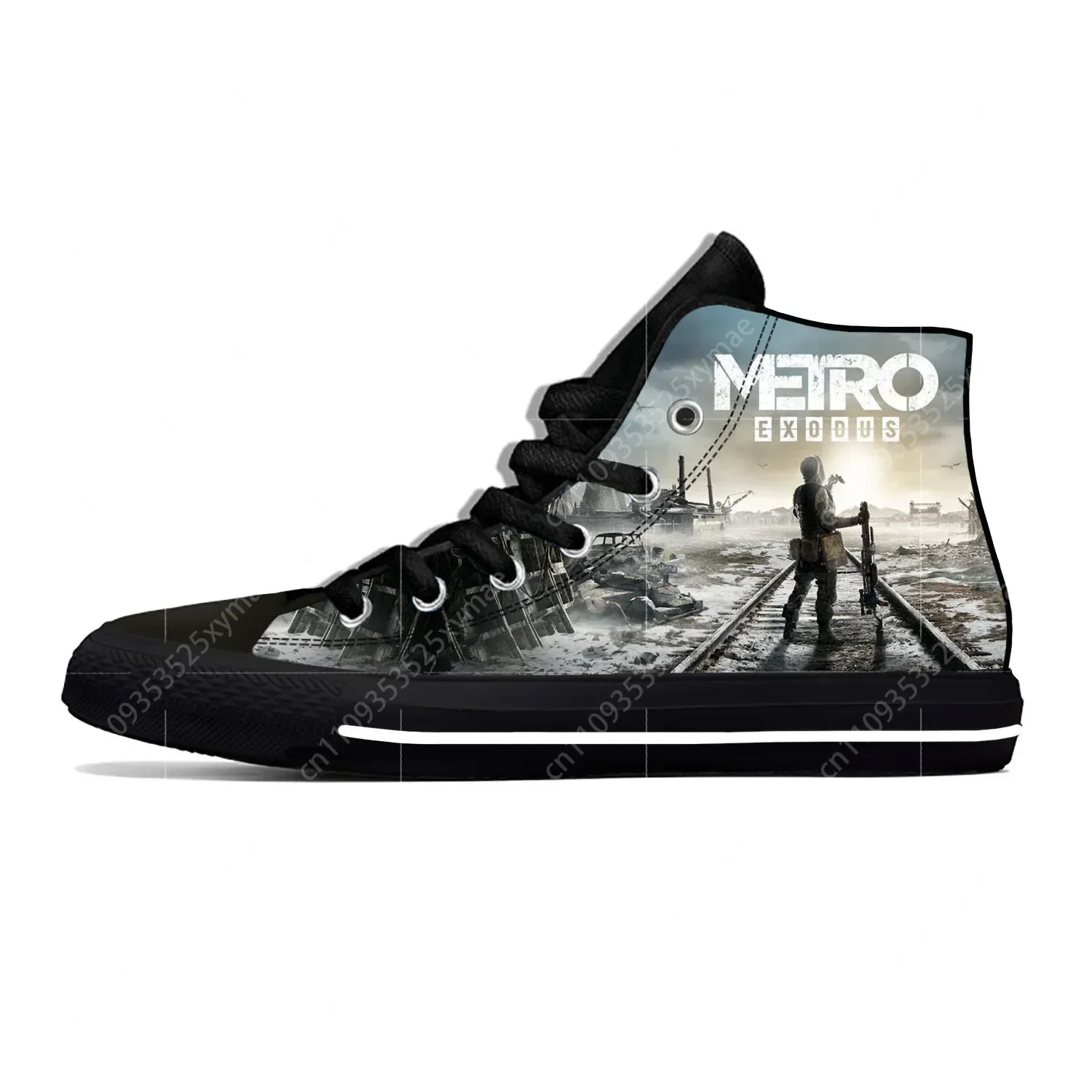 Men Shoes Metro - Game Metro Exodus 3D-Druck High-Top-Sneaker für