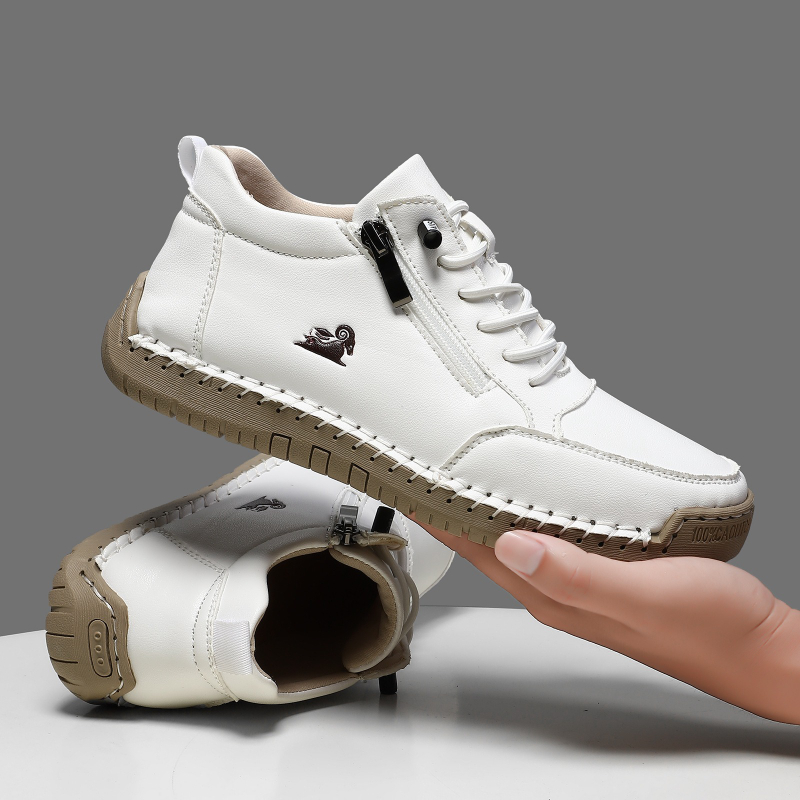 Men Shoes Classic - Frauen Turnschuhe Handgemachte Leder Casual Schuhe
