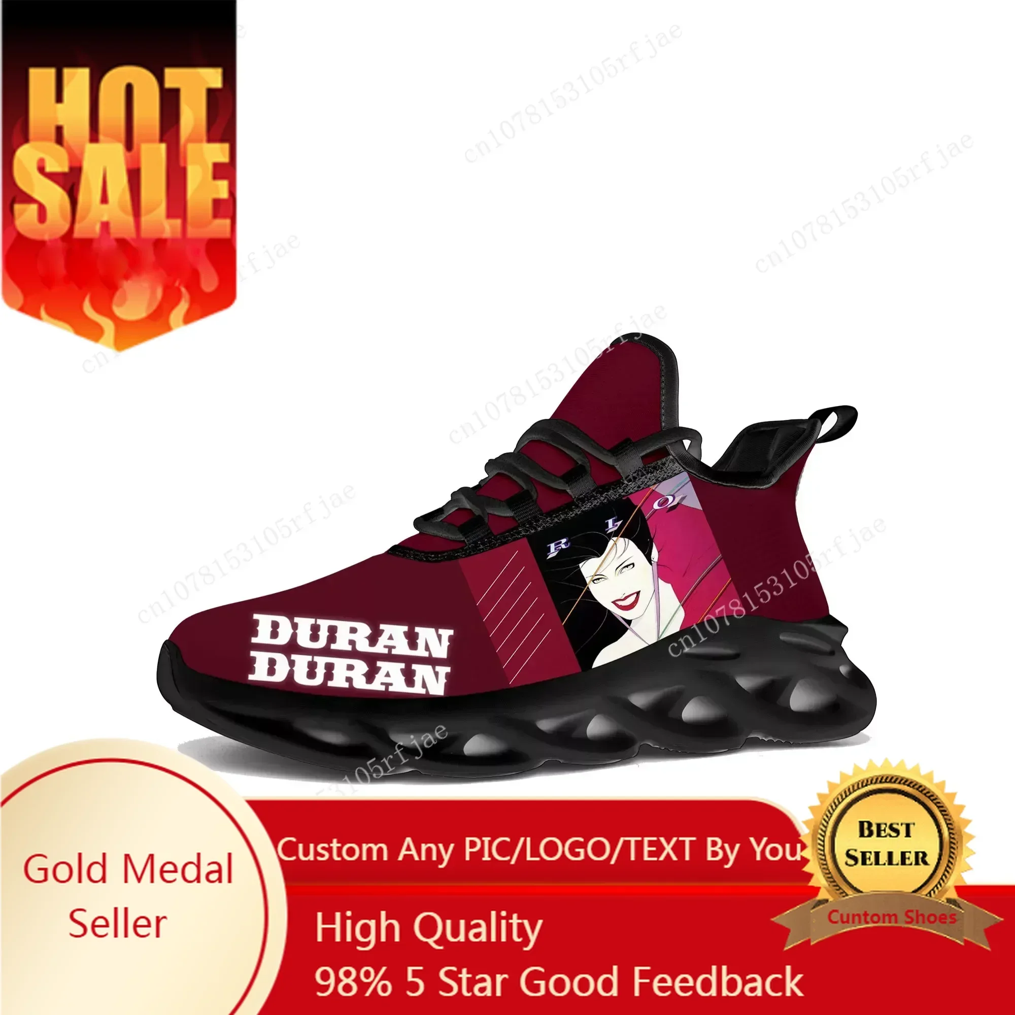 Men'S Shoes In Style - Duran Duran Flats Sneakers Herren Damen