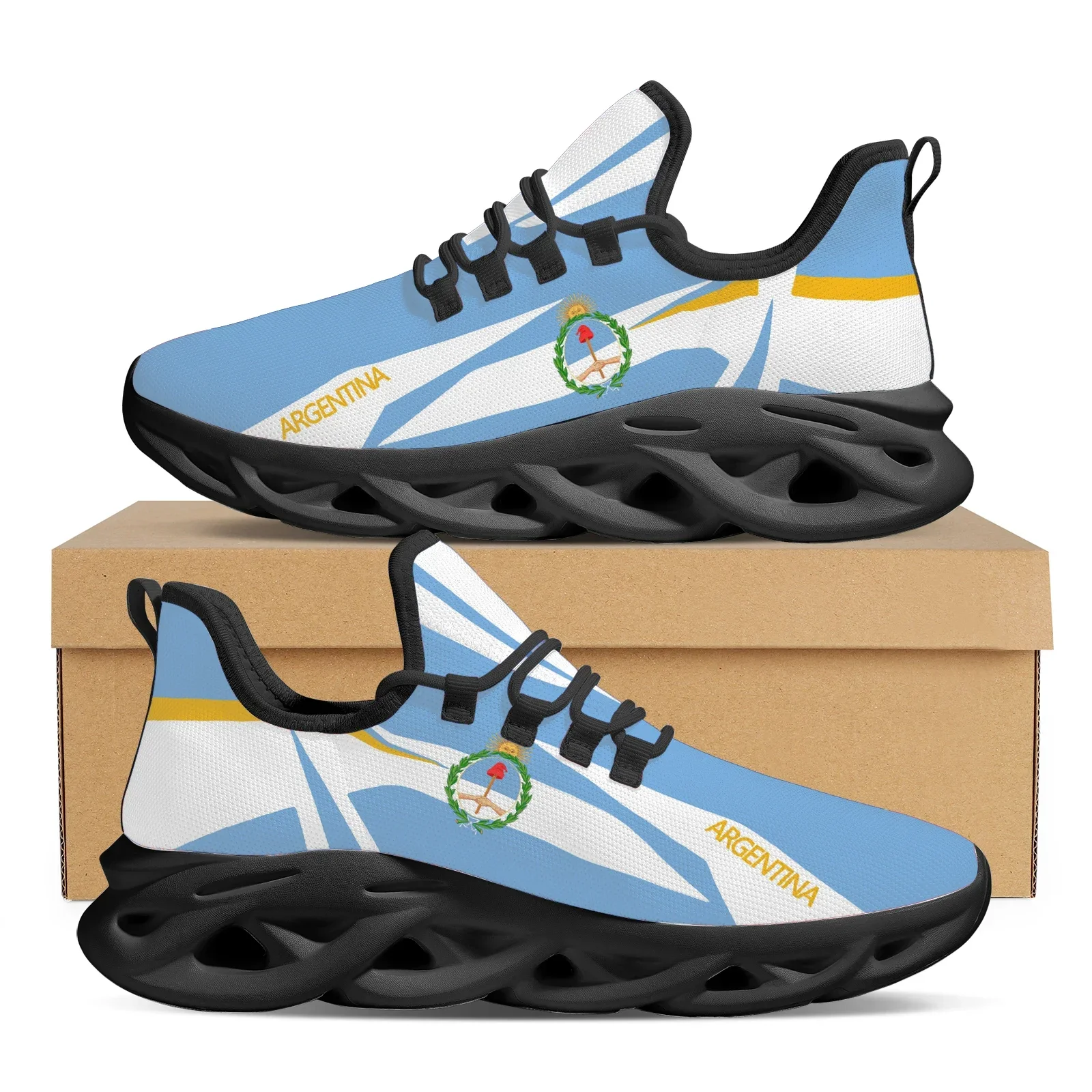 Men'S Shoes Liberty - Freizeitschuhe im Design der argentinischen Flagge,