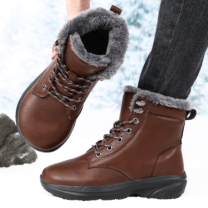 Männer Winter Schnee Stiefel f – Men'S Shoes With Wide Toe Box Bewertung und Preis