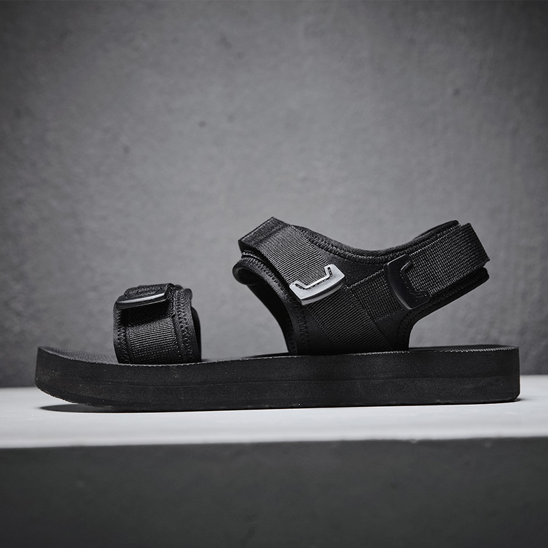 Verstellbare flache Sandalen f – Men'S Shoes With Velcro Bewertung und Preis