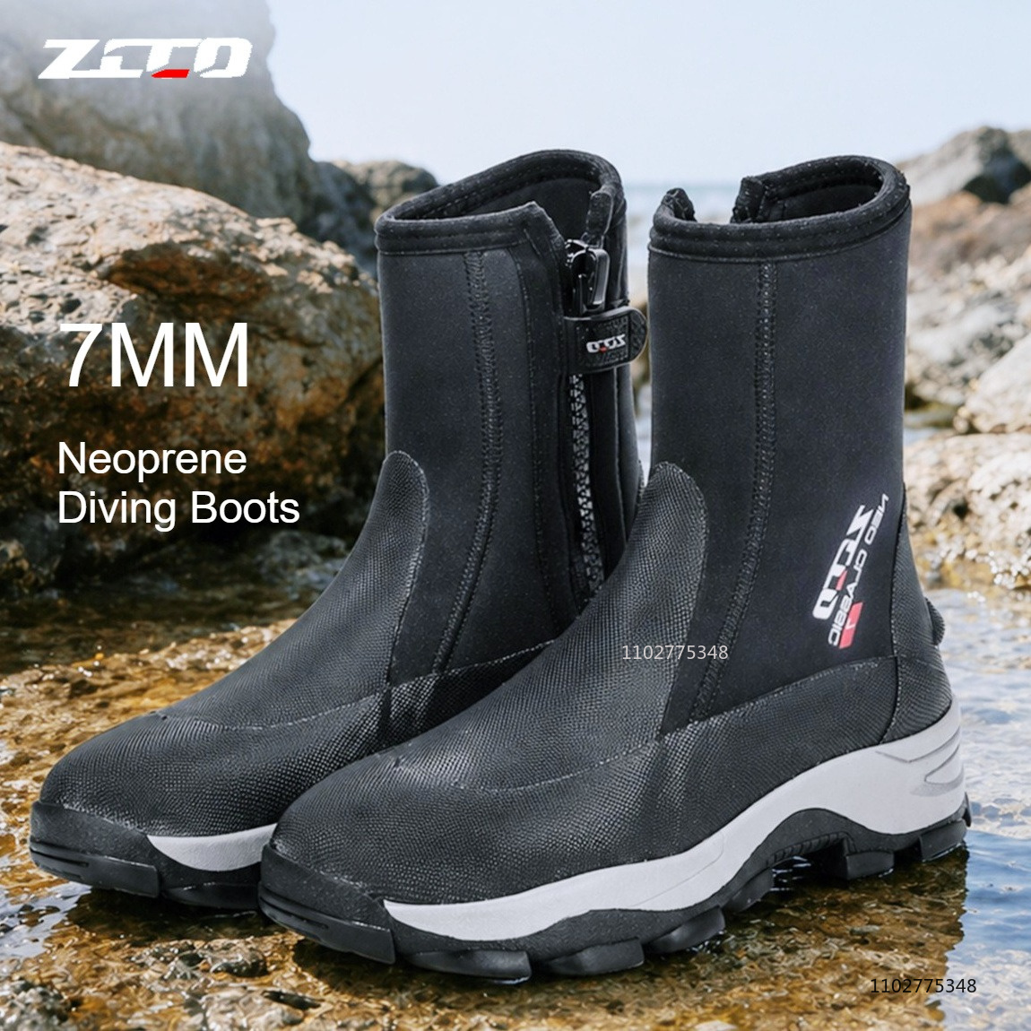 Neue 7MM Neopren-Tauchstiefel, – Men'S Shoes Water Resistant Bewertung und Preis