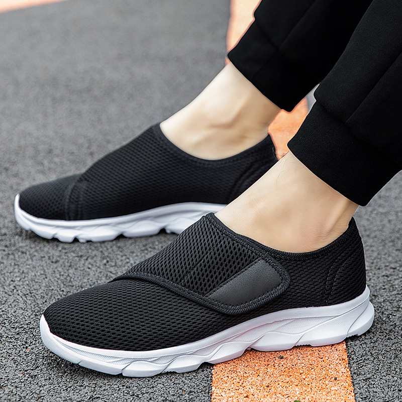 Männer Orthopädie Breite Füße  – Men'S Shoes With Velcro Bewertung und Preis