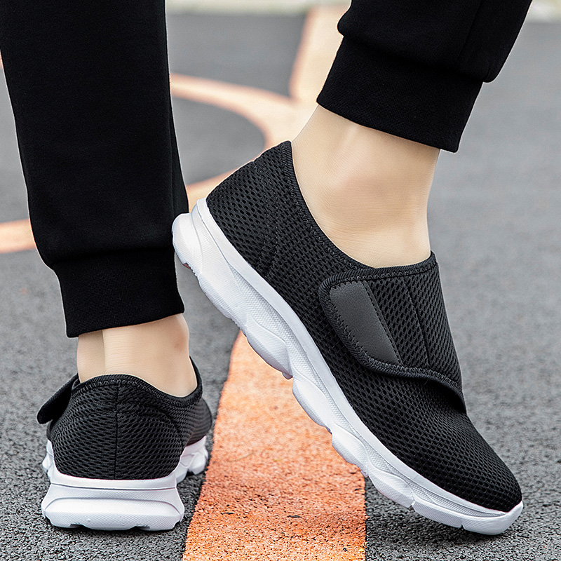Männer Orthopädie Breite Füße  – Men'S Shoes With Velcro Bewertung und Preis