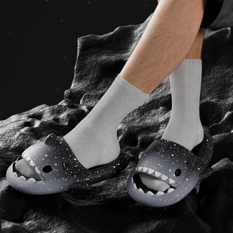 Nette Cartoon Shark Hausschuhe – Men'S Shoes In Style Bewertung und Preis