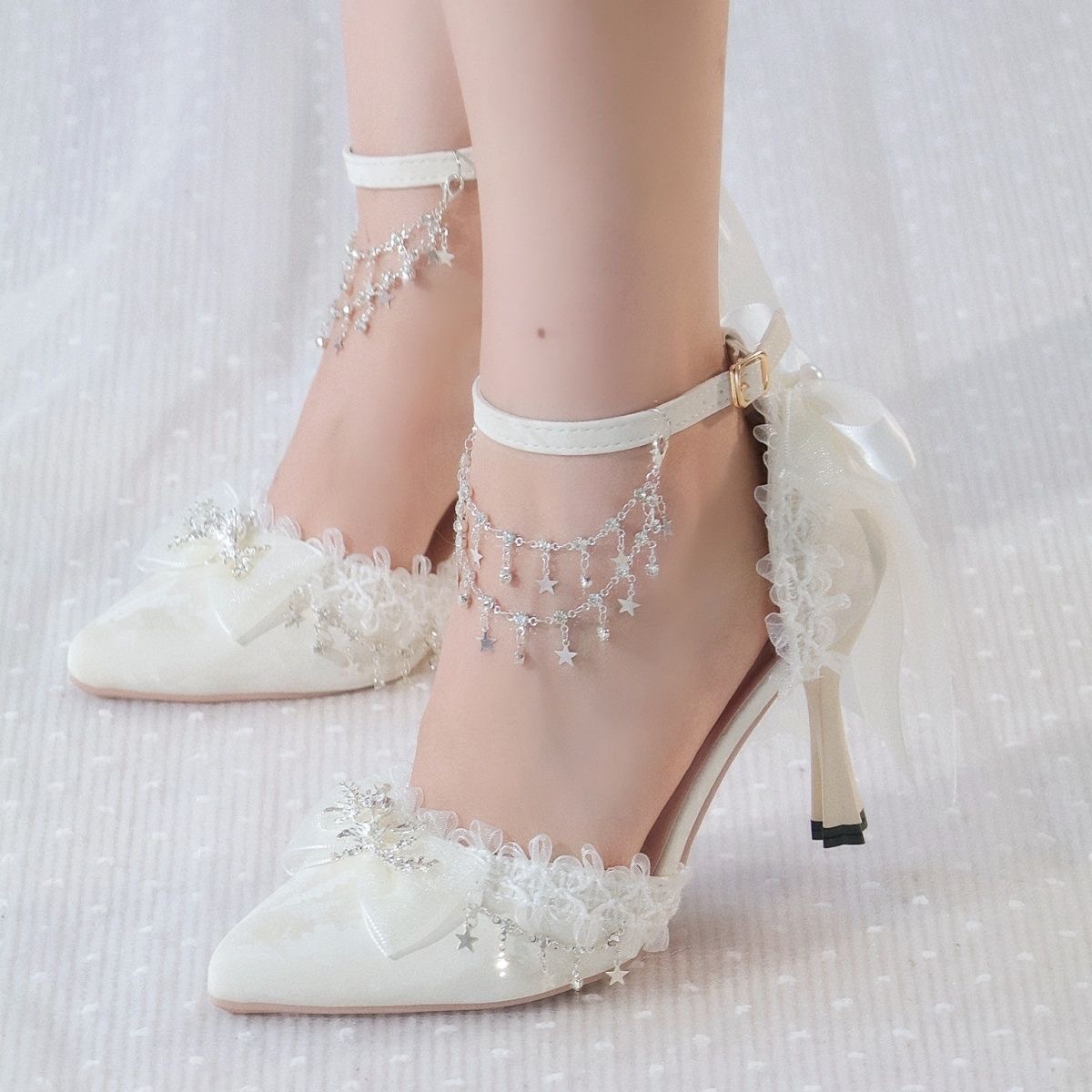 Lolita Damenschuhe Weiße Absät – Men Shoes Elegant Bewertung und Preis