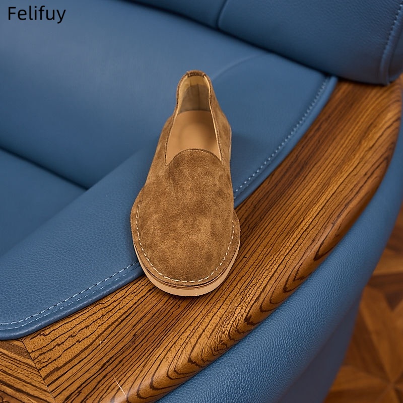 Herren-Loafer aus Kuhwildleder – Men Shoes Elegant Bewertung und Preis