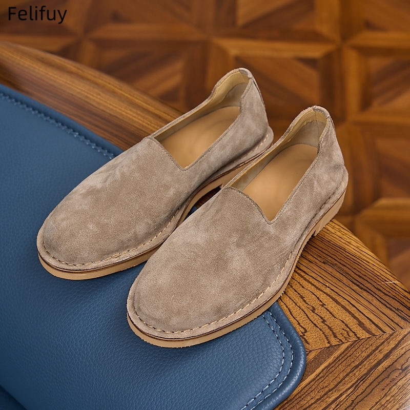 Herren-Loafer aus Kuhwildleder – Men Shoes Elegant Bewertung und Preis
