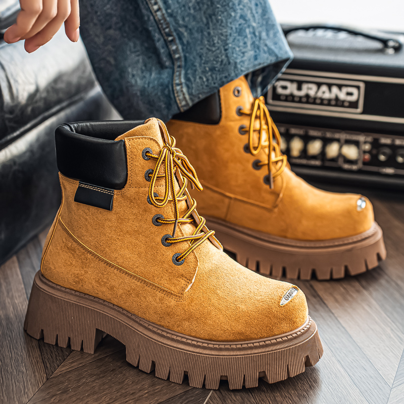 Klassische High-Top-Stiefel au – Men'S Shoes With Wide Toe Box Bewertung und Preis