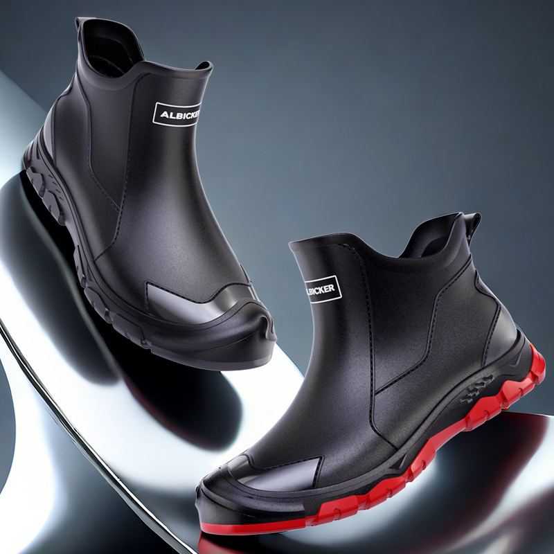 Kurze Regenstiefel für Herren, – Men'S Shoes Water Resistant Bewertung und Preis