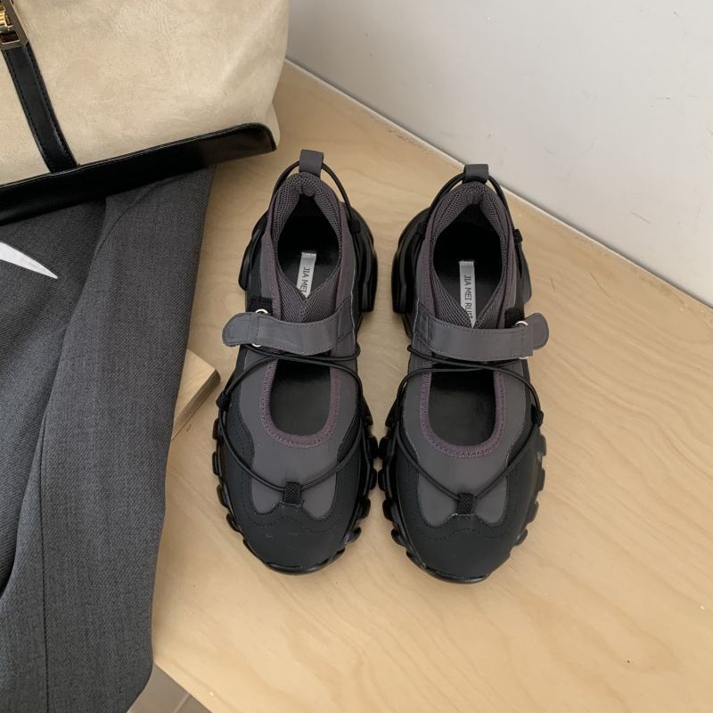 Sportliche klobige Plateau-Mar – Men'S Shoes With Velcro Bewertung und Preis