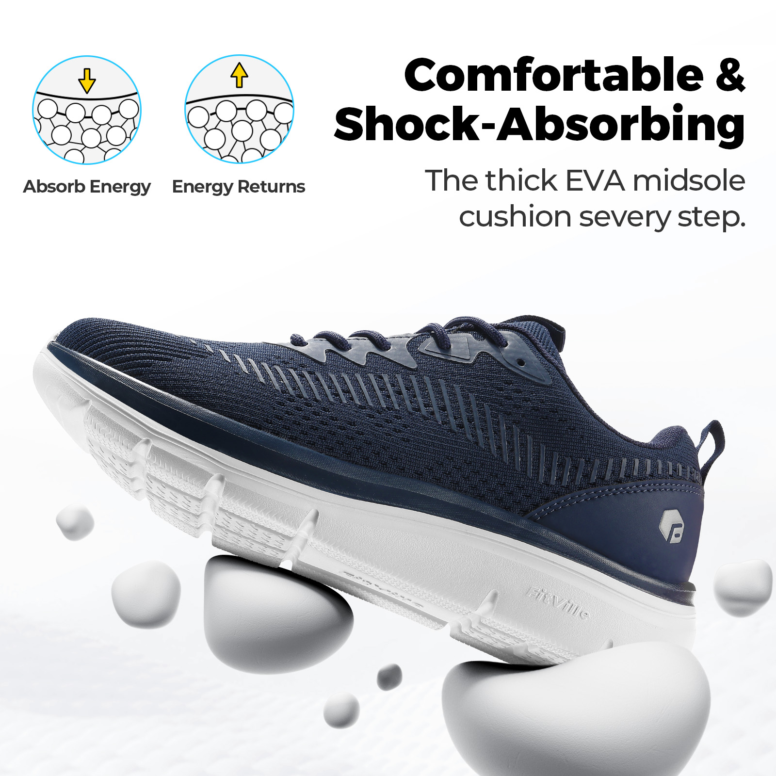 FitVille Herren-Walkingschuhe, – Men'S Shoes Cloud Bewertung und Preis