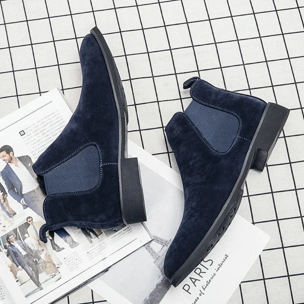 Chelsea Stiefel Männer Blau Fa – Men Shoes Classic Bewertung und Preis