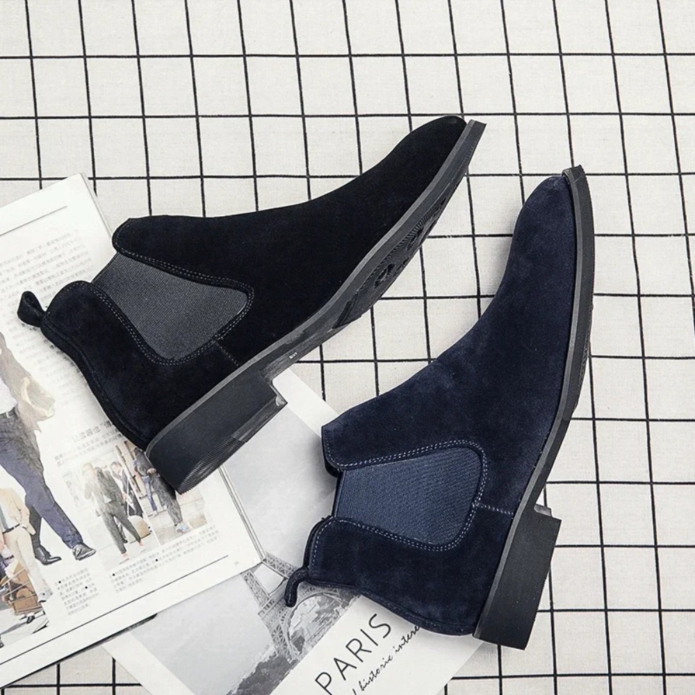 Chelsea Stiefel Männer Blau Fa – Men Shoes Classic Bewertung und Preis