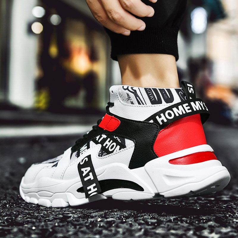 Große Größe High Top Chunky Ma – Men'S Shoes Half Cut Bewertung und Preis