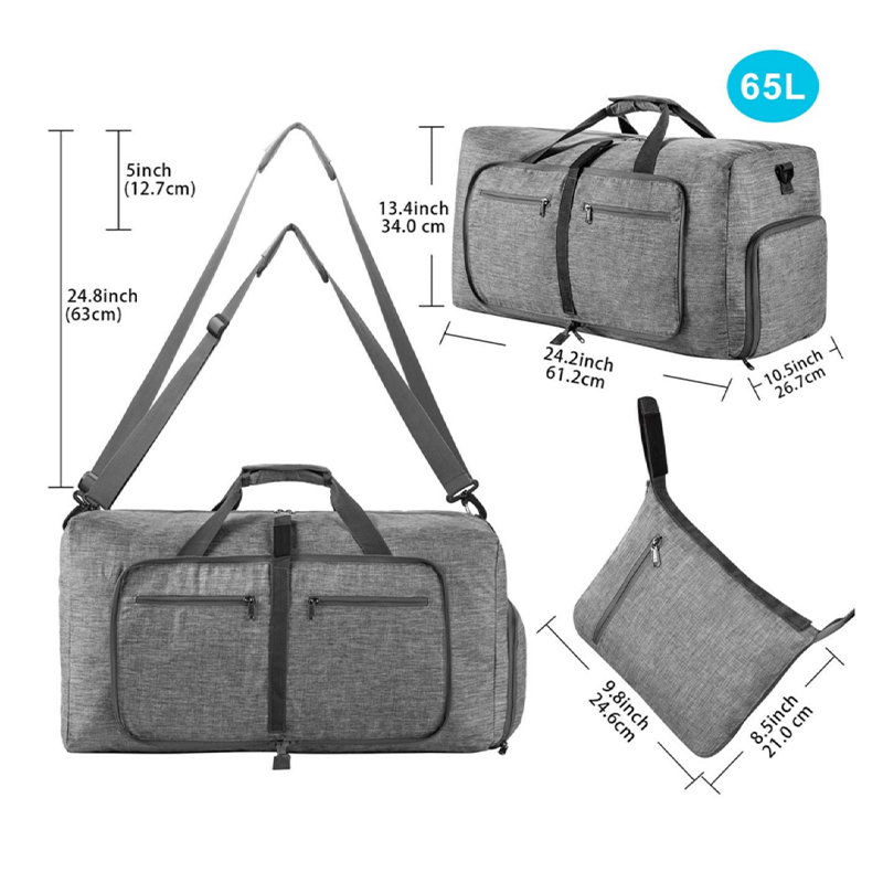 Fmeida 65L Reisetasche mit Sch – Men'S Shoes Water Resistant Bewertung und Preis