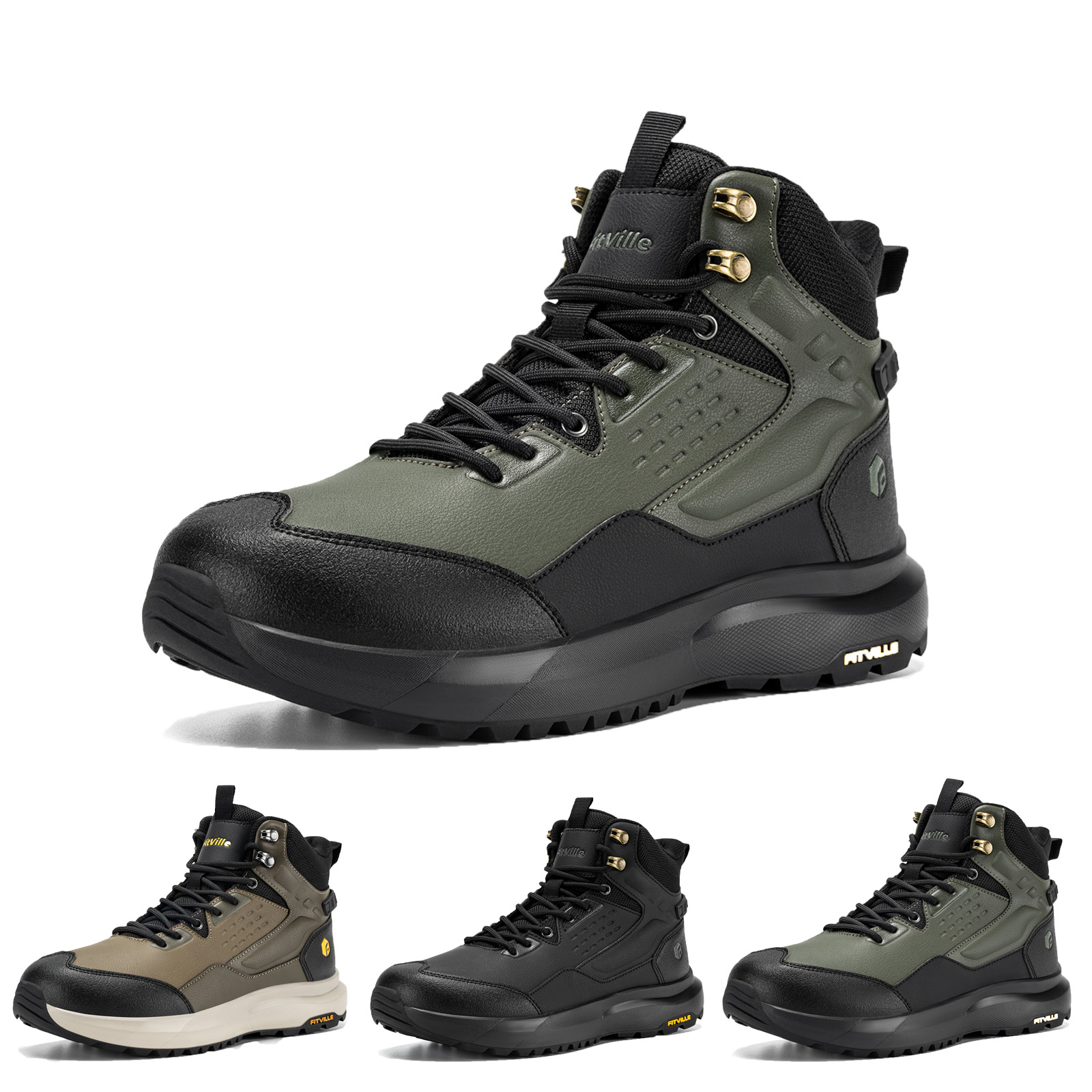 FitVille Herren-Wanderstiefel, – Men'S Shoes Water Resistant Bewertung und Preis