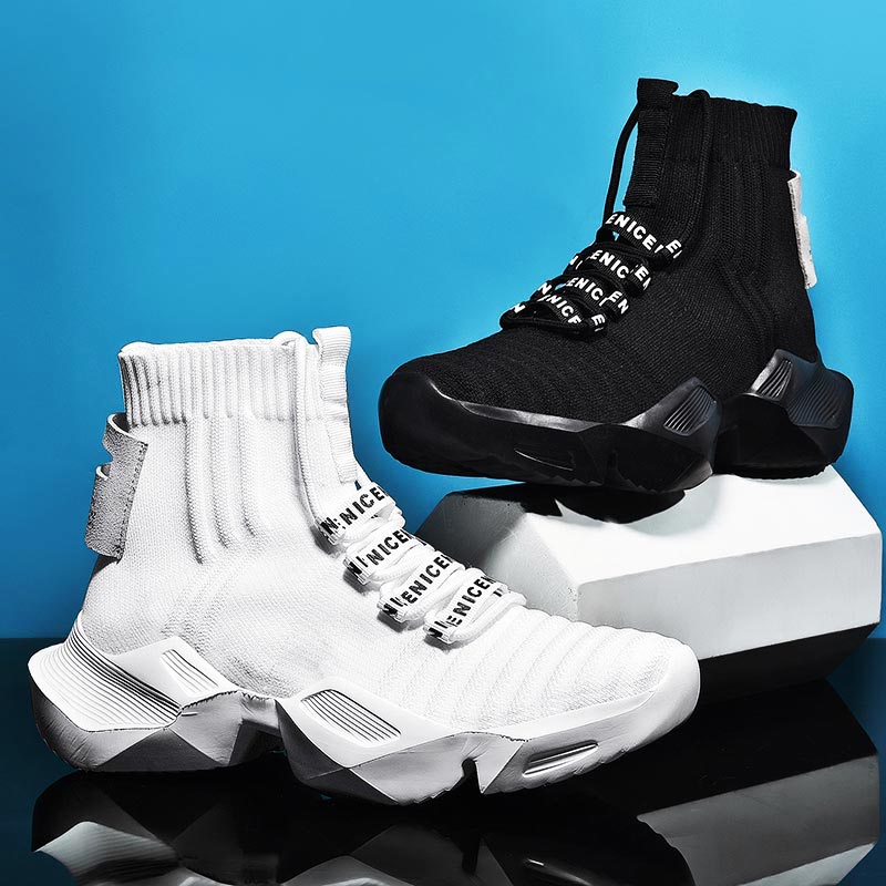Plus Größe High Top Massive Sp – Men'S Shoes Half Cut Bewertung und Preis