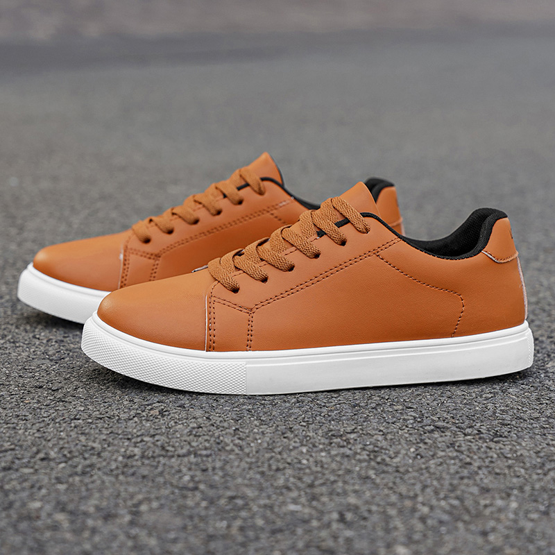 Herren Low-Top Leder Freizeits – Men'S Shoes With Velcro Bewertung und Preis