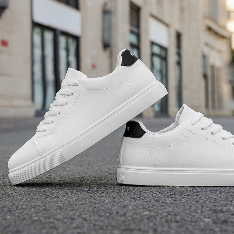 Herren Low-Top Leder Freizeits – Men'S Shoes With Velcro Bewertung und Preis
