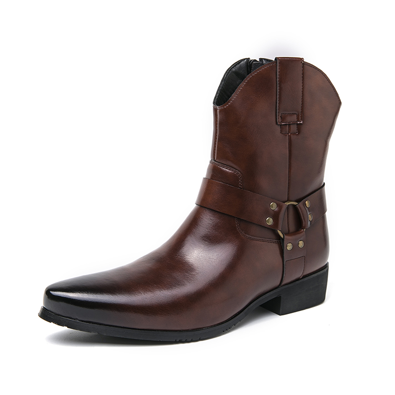 Hohe Qualität Leder Stiefel Mä – Men Shoes Classic Bewertung und Preis