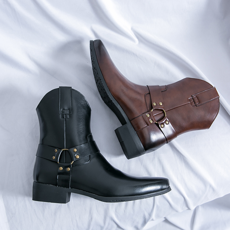 Hohe Qualität Leder Stiefel Mä – Men Shoes Classic Bewertung und Preis